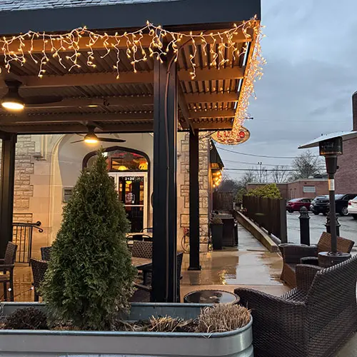 Patio and Lights