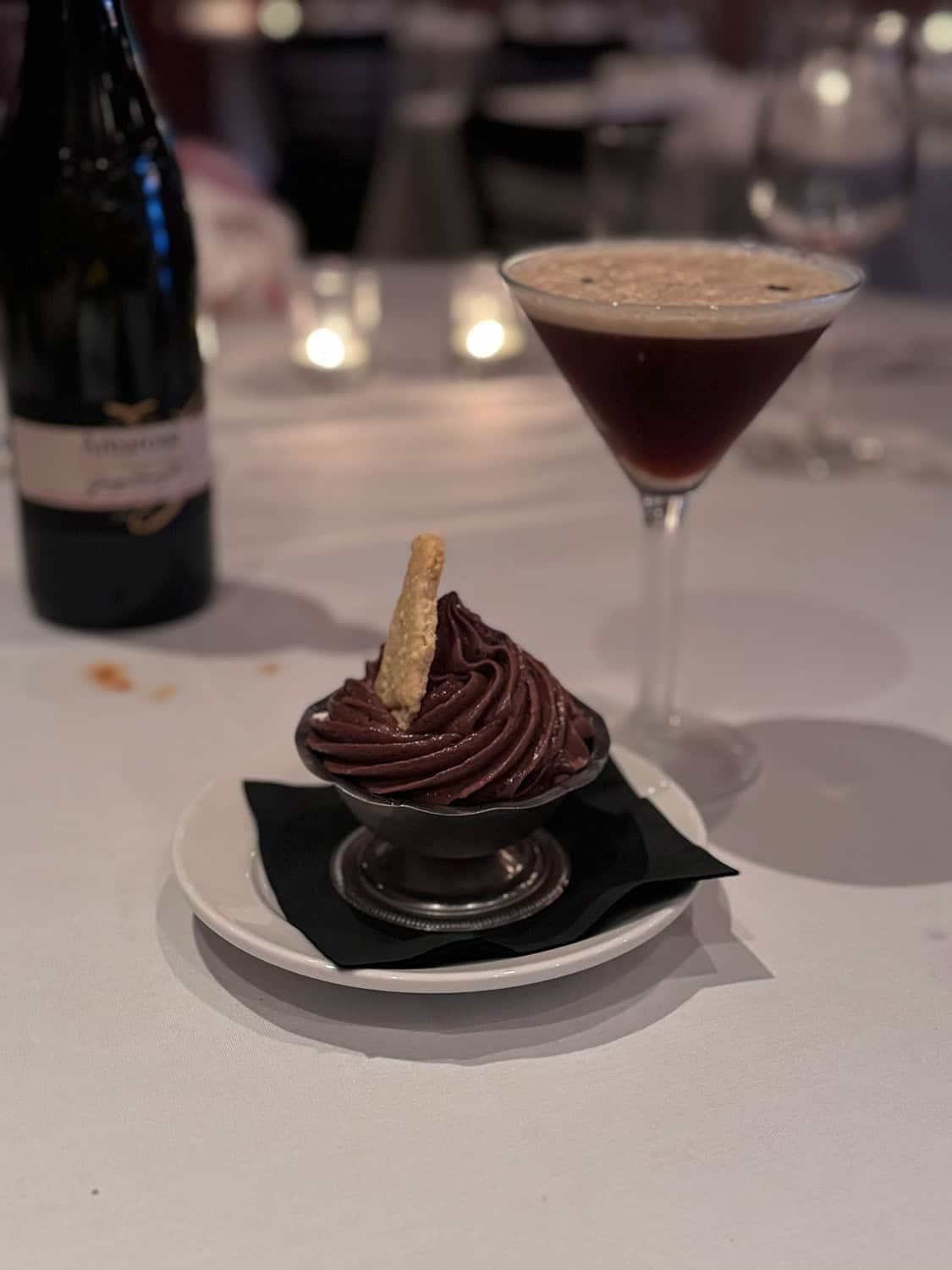 Z Cucina Chocolate Mousse & Espresso Martini