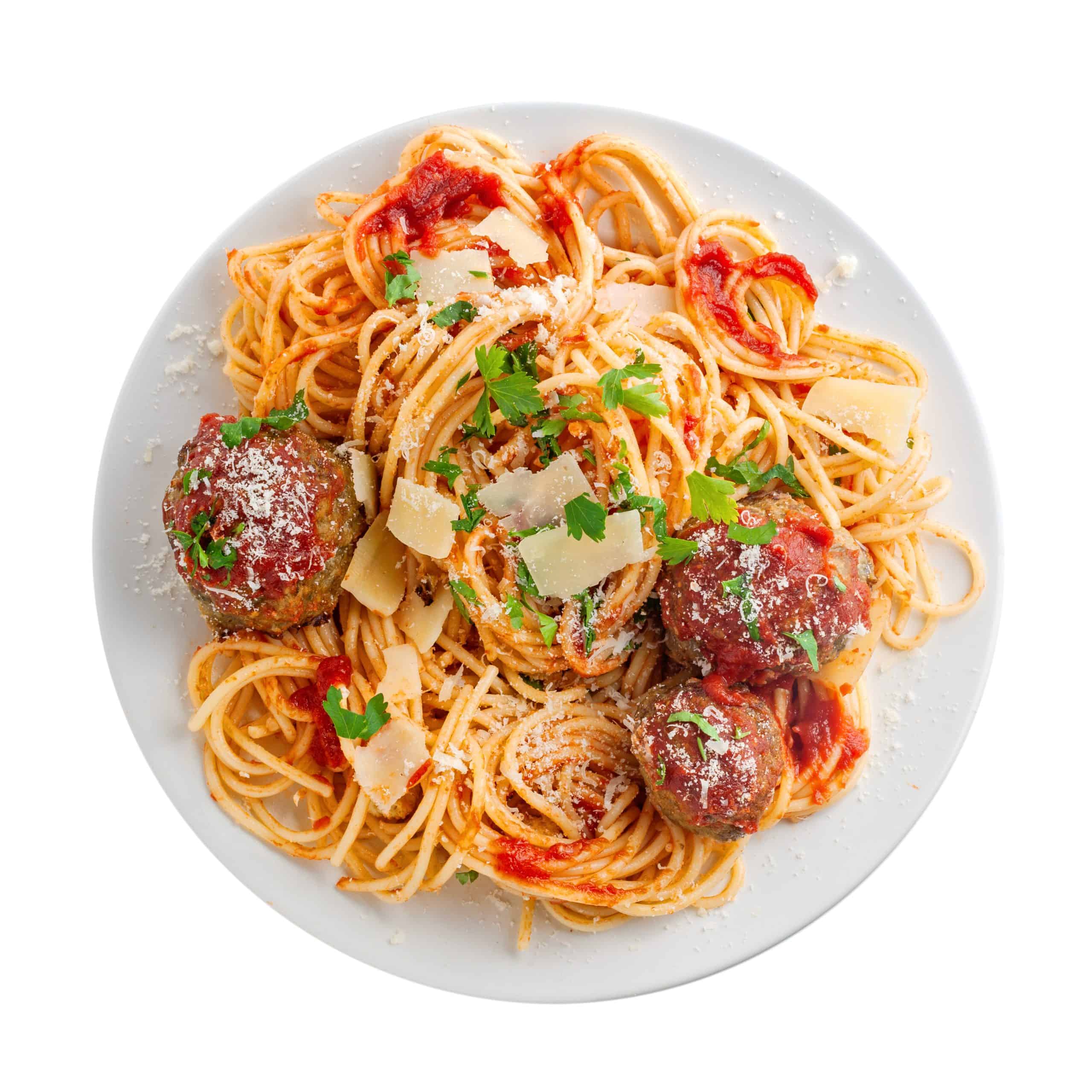 Spaghetti Pasta with Meatballs