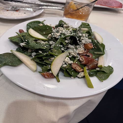 Spinach and Pear Salad